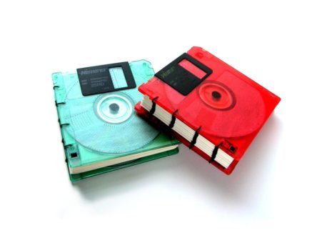 floppy disk notebook geeky & nerdy stocking stuffer ideas