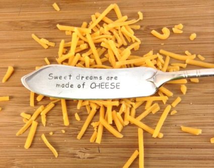 Funny Cheese Knife: sweet dreams are made of cheese