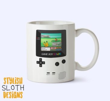 Gameboy Color Pokemon Coffee Mug