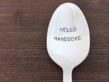 Hello Handsome Coffee Spoon