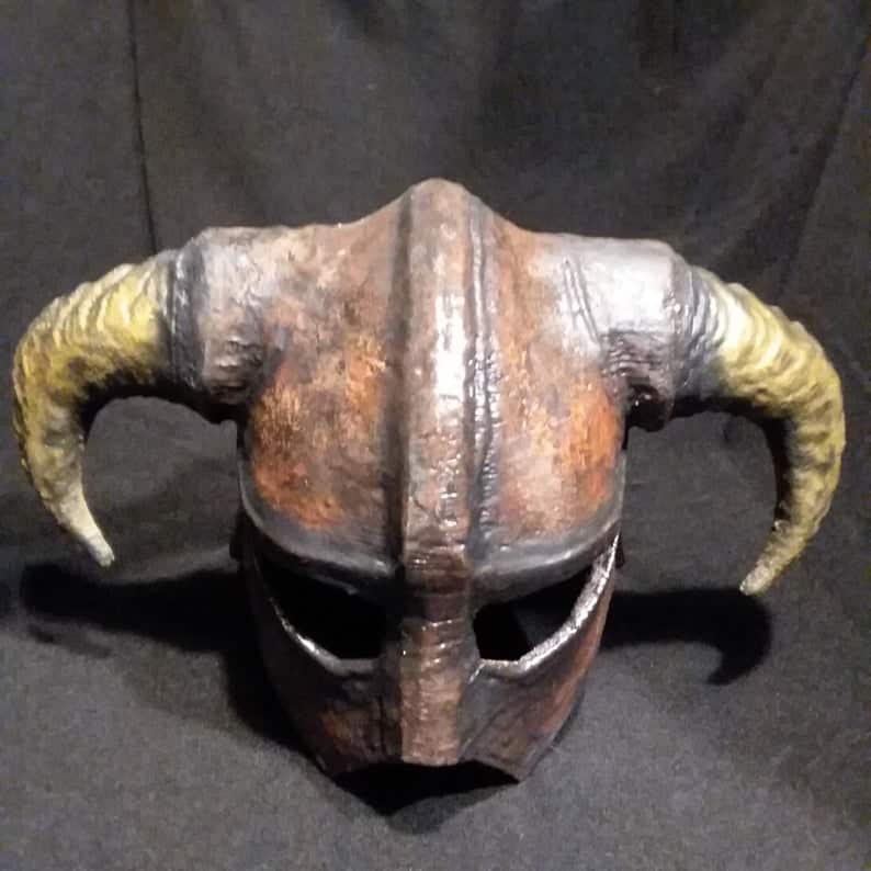 Dragonborn helmet replica piece