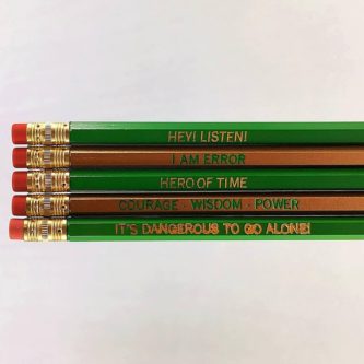 Legend of Zelda Pencil Set