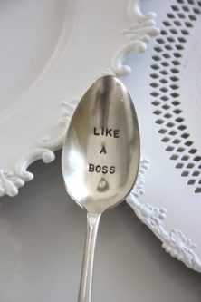 Like A Boss Stamped Spoon