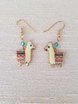 Llama Earrings