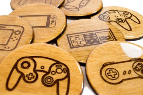 Nintendo Console Coasters