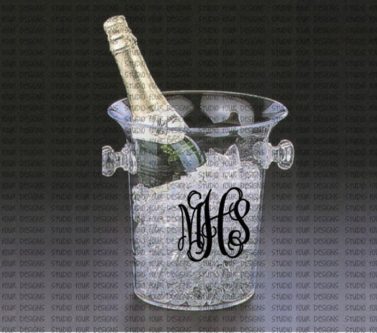 Personalized Champagne Ice Bucket
