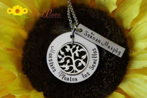 Personalized “Senora” Necklace