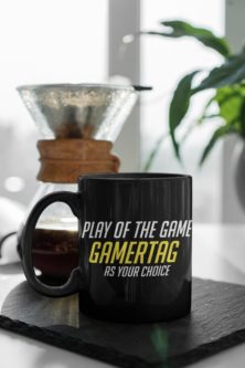 Play of the game coffee mug