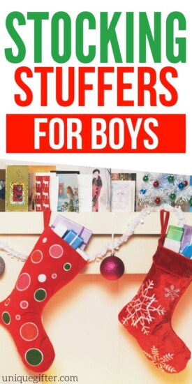 Best Stocking Stuffer Ideas for Boys | Christmas Shopping For Boys | Boys Stocking Stuffers | Creative Stocking Stuffers For Boys | #gifts #giftguide #presents #christmas #stockingstuffer #stocking #uniquegifter