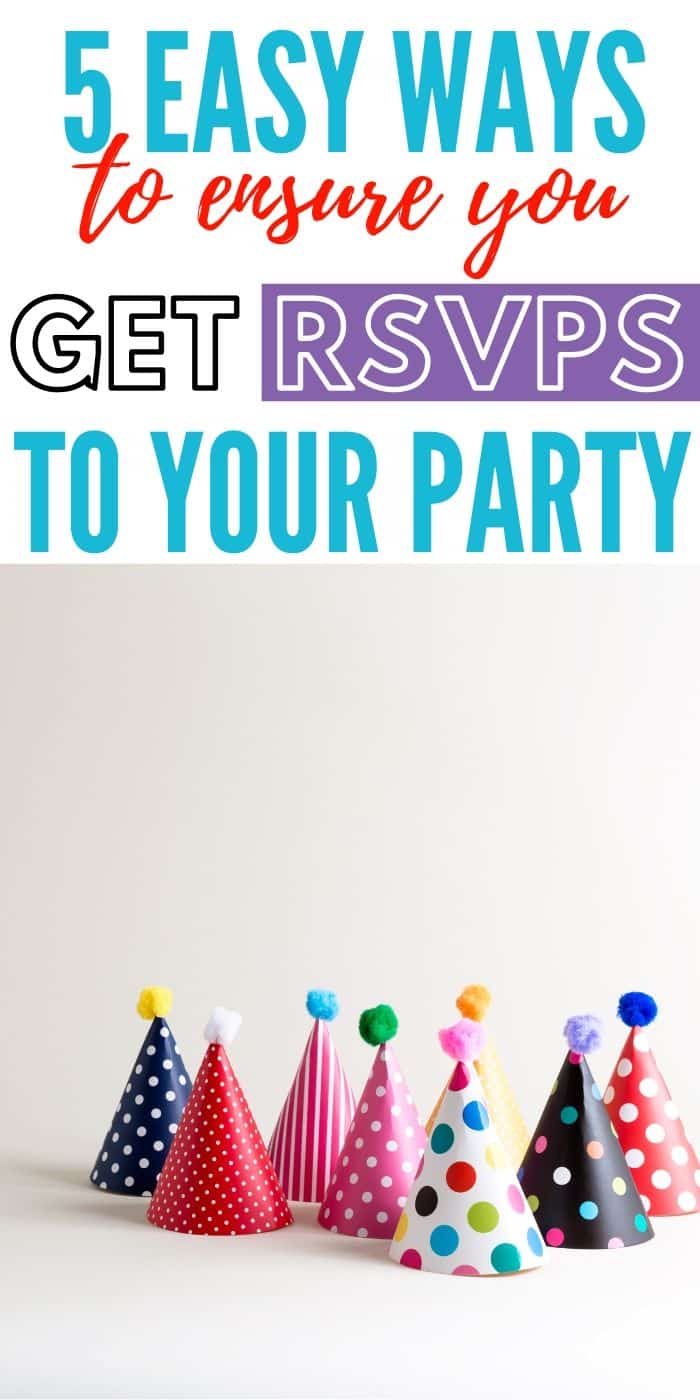 5 Easy Ways to Ensure You Get RSVPs to Your Party | Party Planning Ideas | Tips For RSVPs | Party Planning Tips | Creative Party Planning Ideas | #party #partyplanning #ideas #tips #rsvp #uniquegifter