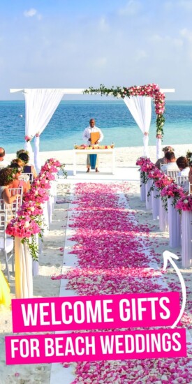 Best welcome gifts for beach weddings | Wedding Guest Gifts | Presents For Wedding Guests | Beach Wedding Guest Gifts | #wedding #beach #gifts #giftguide #presents #beachwedding #uniquegifter