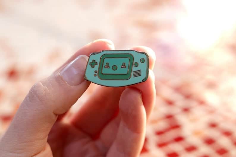 Gameboy Enamel Pin
