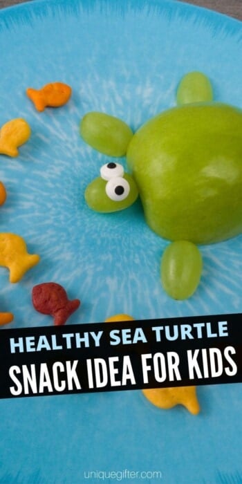 Healthy Sea Turtle Snack Idea for Kids | Snacks For Kids | Snacks Kids Will Actually Eat | Healthy Snack Ideas | Adorable Snacks For Kids | Children Snacks | Creative Snacking | #kids #snacks #easy #healthy #fruit #adorable #uniquegifter