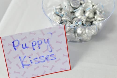 Hershey Kisses printable idea