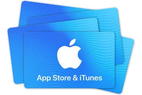 iTunes gift cards are cool stocking stuffers for teenage boys.