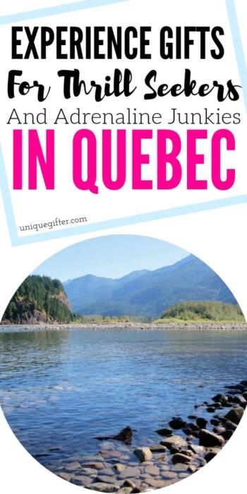 Adrenaline Junkie Experience Gift Ideas in Quebec | Awesome Gifts For People Who Love Adventure | Creative Adventure Gifts In Quebec | Awesome Quebec Gift Ideas | Adventures In Quebec | #gifts #giftguide #presents #quebec #adventure #experience #uniquegifter