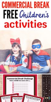 Commercial Break Free Children's Activity | Kids Activity | Keeping Kids Brains Working | Challenge For Kids | Unique Kids Challenge | #kids #activity #challenge #creative #uniquegifter