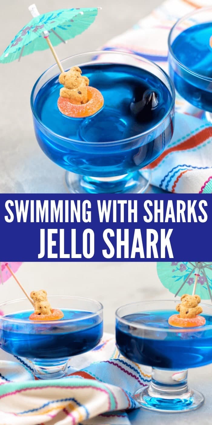 Swimming with Sharks Jello Snack