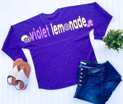 violet lemonade walt disney world epcot shirt