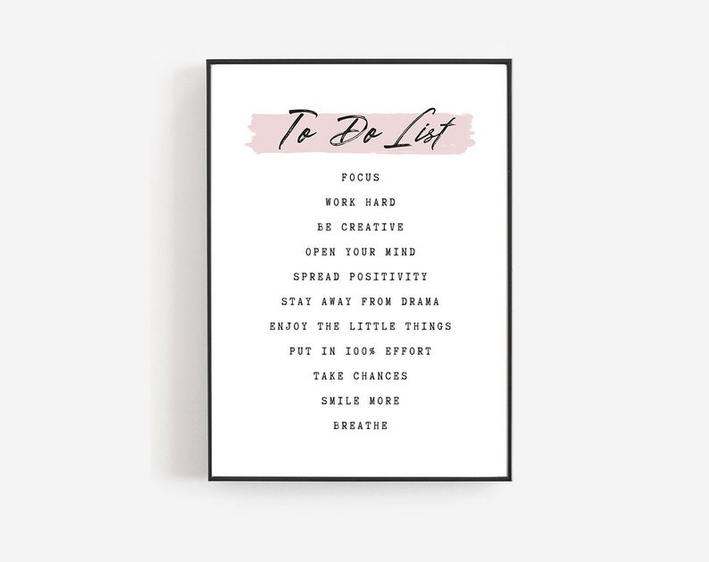 Inspirational poster gift idea for writers