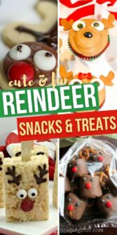 Fun Reindeer Themed Snacks & Treats for the Holidays