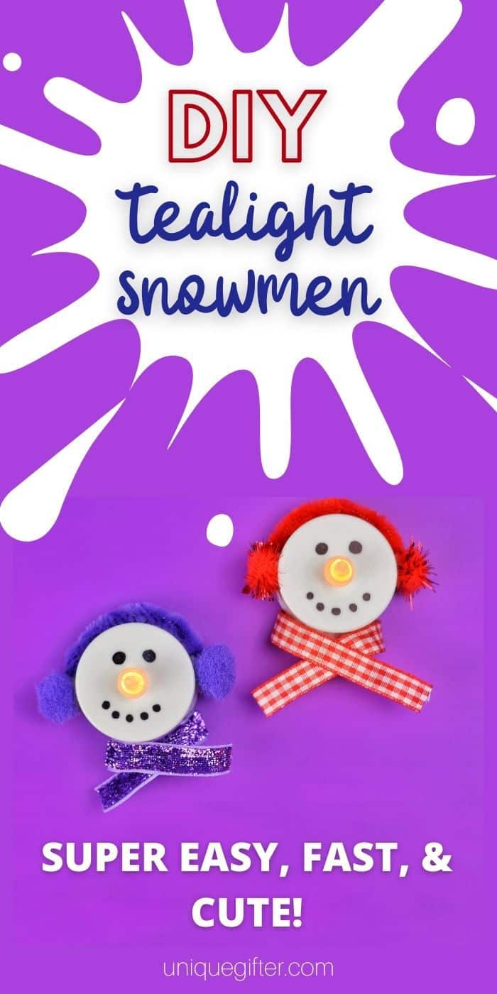 Christmas Craft | Snowmen Craft | Ornament DIY Craft | Best Ornament Craft | Holiday Themed Craft | Tealight Craft Snowmen Idea | Christmas Craft Ideas | Snowmen DIY Crafts | Ornament Crafts for The Tree | Christmas Ornament Crafts | #Christmas #snowmen #craft #diy #holidays 