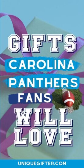 Carolina Panthers Fan Gift Ideas | Carolina Panthers Fans | NFL Caroline Panthers | Carolina Panthers Gifts #CarolinaPanthersGifts #CarolinaPanthers #CarolinaPanthersFootball #CarolinePanthersGiftIdeas
