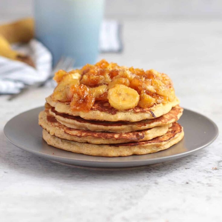 Image for 3 Ingredients Banana Pancakes (Sugar-Free)