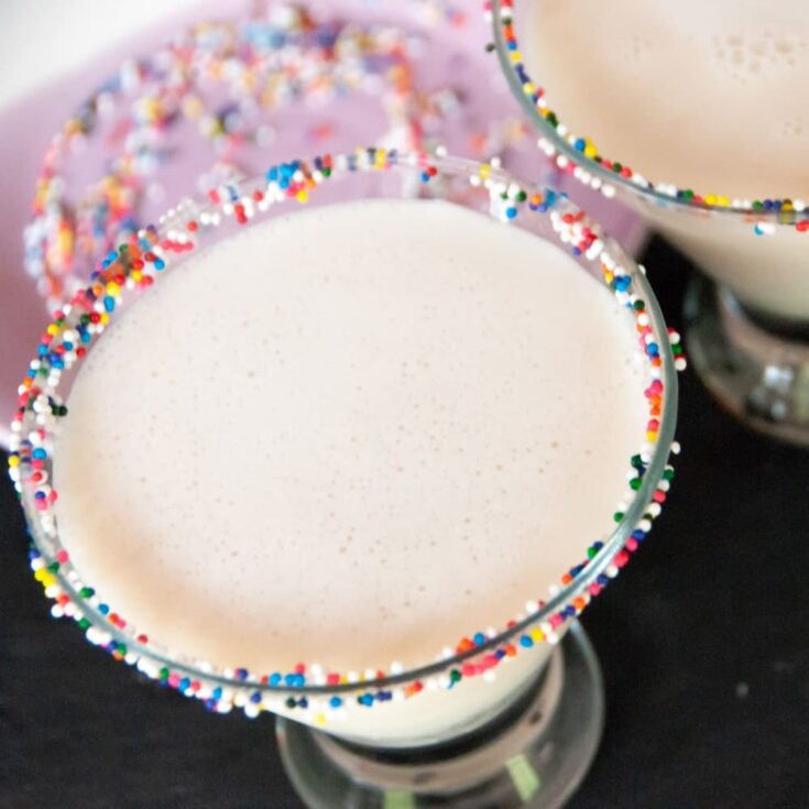 Image for Birthday Cake Martini with Sprinkles