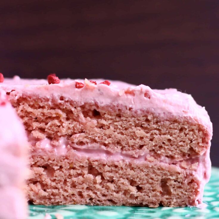Image for Gluten-Free Vegan Strawberry Cake