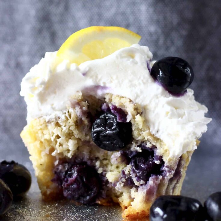 Image for Gluten-Free Vegan Lemon Blueberry Cupcakes