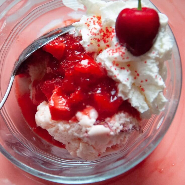 Image for Strawberry Ice Cream Sundaes