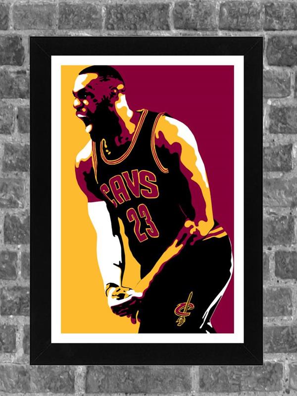 Cleveland Cavaliers Fan Gift Ideas Lebron James Poster