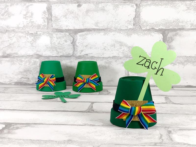 Dollar Store Clay Pot Leprechaun Hat Craft Unique Gifter