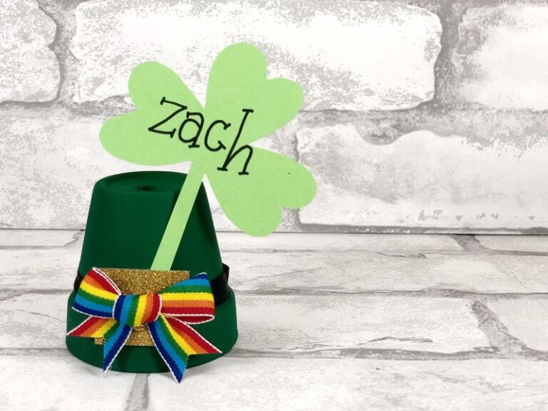 Dollar Store Clay Pot Leprechaun Hat Craft Unique Gifter