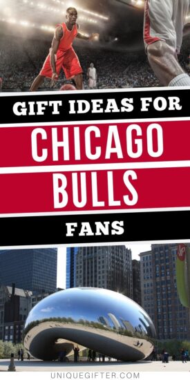 Bulls Gifts | Chicago Basketball Gifts Ideas | Chicago Sports Fan Gift Ideas | NBA Fan Gifts | Basketball Party Ideas | #NBA #chicago #chicagobulls #basketball