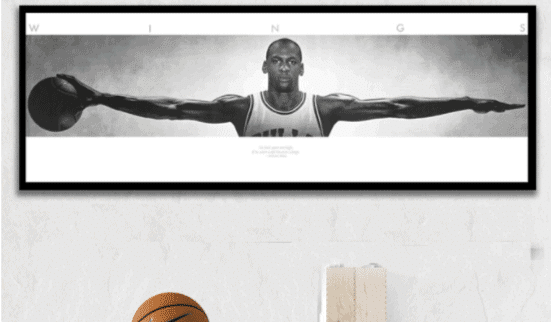Michael Jordan poster print 