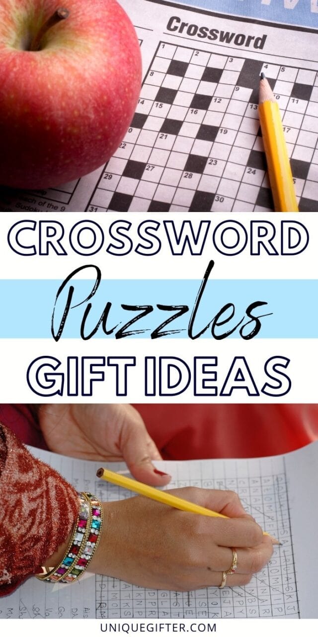 Crossword Puzzle Lover Gift Ideas Unique Gifter