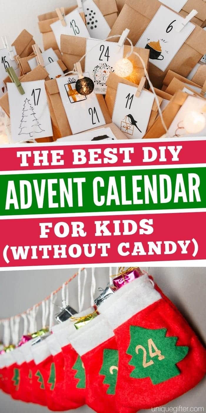 Diy Advent Calendar For Kids Without Candy Unique Gifter