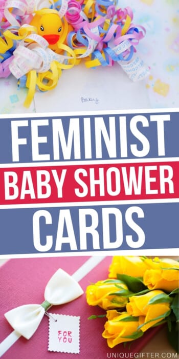 Feminist Baby Shower Cards