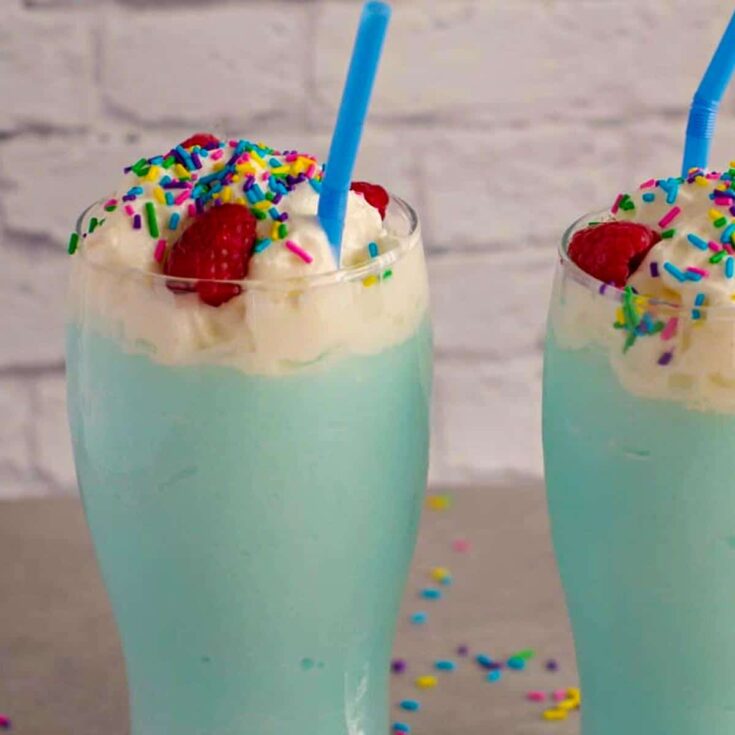 Image for Coconut Cream Blue Raspberry Slushie