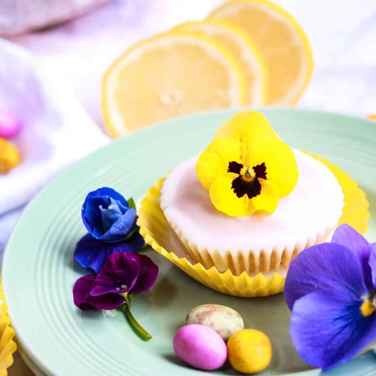 Image for Zingy Vegan Lemon Cupcakes