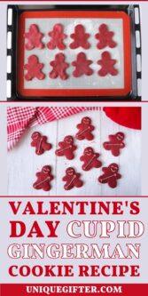 Valentine’s Day Cupid Gingerbread Cookie Recipe