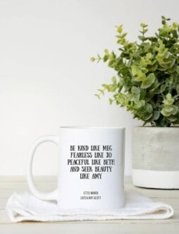 little women quote mug 