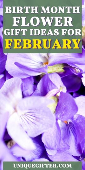 Best Birth Month Flower Gift Ideas for February | February Flower Gifts | Birth Month Gifts | Flower Gift Ideas #FebruaryFlowerGiftIdeas #FebruaryBirthdays #BestFlowerGifts #FebruaryFlowers
