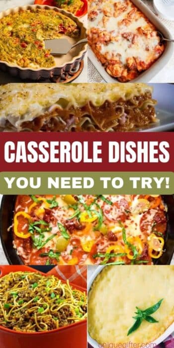 Casserole Dishes You Need To Try | Casserole dish ideas for supper tonight | Easy supper ideas | fun and delicious supper ideas | Make ahead supper casserole ideas #Casserole #Casseroles #Recipes #CasseroleRecipes #DinnerIdeas