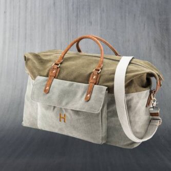 Best Gift Ideas for Single Men personalized weekender bag 