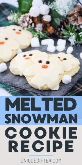 Winter Fun Melted Snowman Cookie Recipe | Snowman Cookie Recipe | Melted Snowman Cookies | Snowman Recipes #WinterMeltedSnowmanCookies #SnowmanCookieRecipe #MeltedSnowmanCookies #CookieRecipe