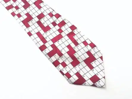 crossword necktie