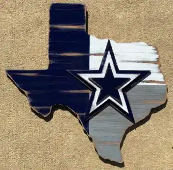 Dallas wooden sign 